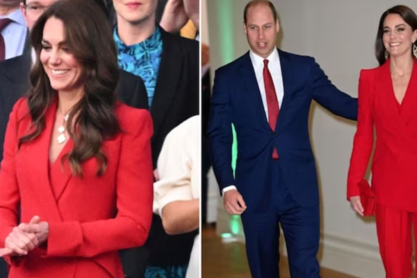 Internet Praised Kate Middleton For Re-Wearing Red Pantsuit For King Charles’ Coronation Concert Coronation Concert