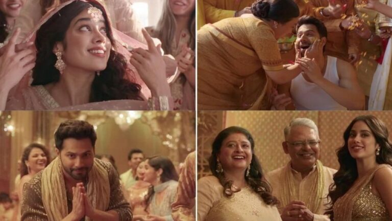 In This Charming Pre-Wedding Song From The Movie Bawaal, Janhvi Kapoor And Varun Dhawan Put On Their Dancing Shoes