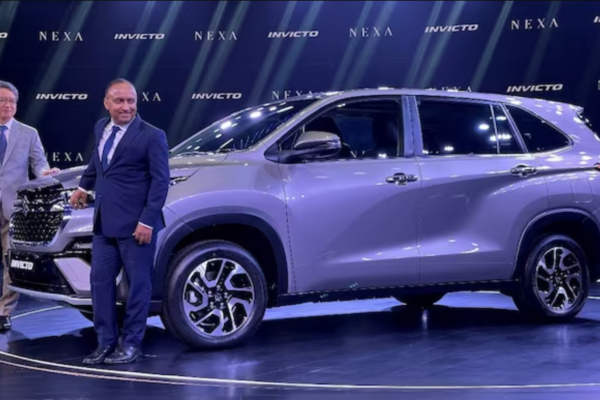 Maruti Suzuki Launches Invicto: Shares Of The Company Go Up By 4% Maruti Suzuki Launches Invicto: Shares Of The Company Go Up By 4%