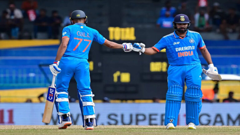 ‘Gill Not 100% : Rohit Sharma Won’t Rule Shubman Out Of The IND vs. AUS World Cup Match