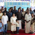 Keshvin Hyundai Delivers 25 Cars on Chingam 1 MP Hibi Eden with families who received their cars at the Keshvin Hyundai delivery ceremony in Kochi. CEO Sanjulal Ravindran and GM Danish P. Davis are also seen